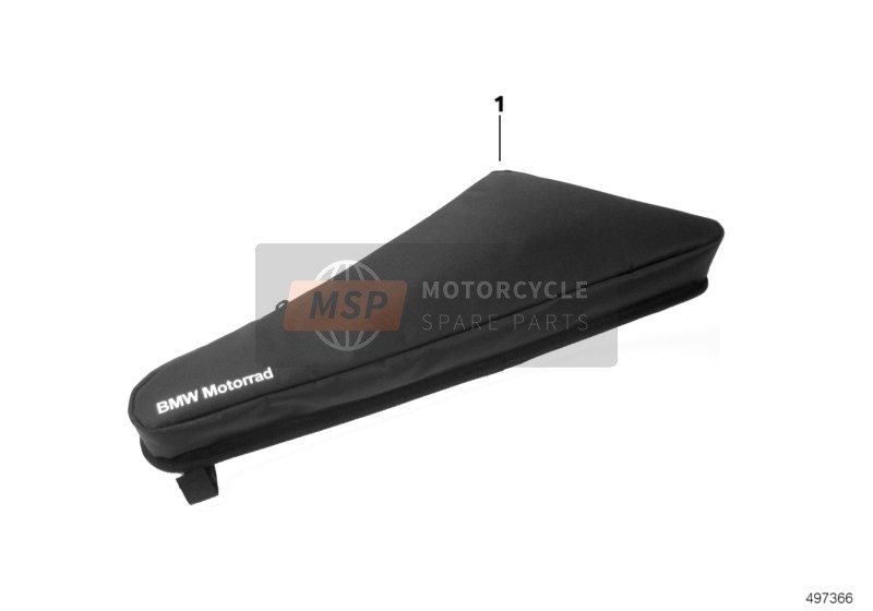 BMW R 1200 GS (0A01, 0A11) 2015 Tasche Rahmen für ein 2015 BMW R 1200 GS (0A01, 0A11)