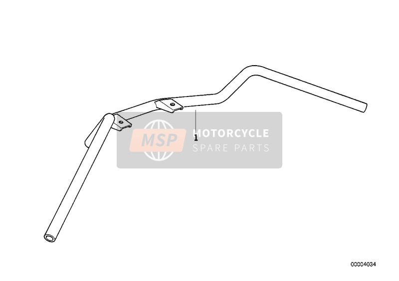 BMW R 1100 RS 93 (0411, 0416) 1996 HANDLEBAR for a 1996 BMW R 1100 RS 93 (0411, 0416)