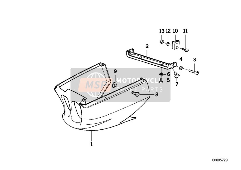 46632307431, Engine Spoiler, BMW, 0