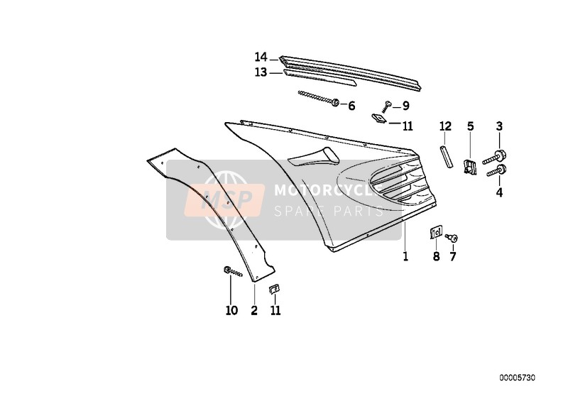 FAIRING SIDE SECTION