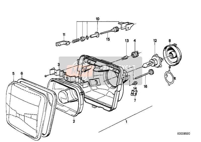 63121459100, Abdeckung, BMW, 2