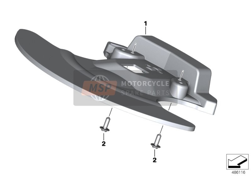 BMW F 750 GS (0B08, 0B18) 2016 FORK PARTITION for a 2016 BMW F 750 GS (0B08, 0B18)