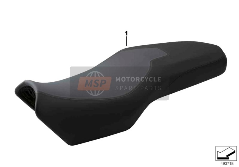 BMW F 750 GS (0B08, 0B18) 2016 Buddyseat comfort voor een 2016 BMW F 750 GS (0B08, 0B18)