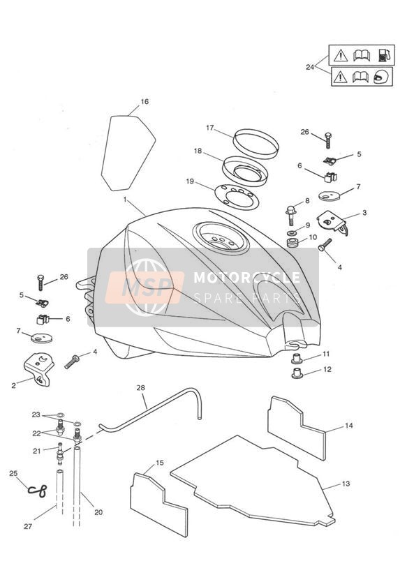 Fuel Tank & Fittings 189198 GTGT