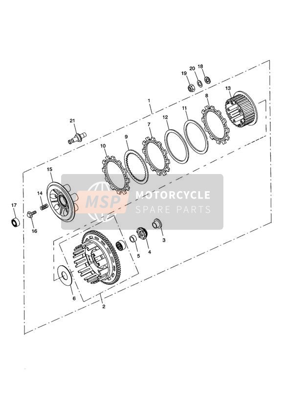 Clutch  Daytona 650