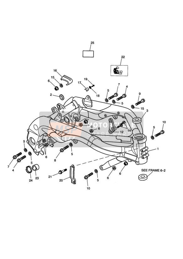 T3550614, Washer, 12 X 23 X 2, Triumph, 2