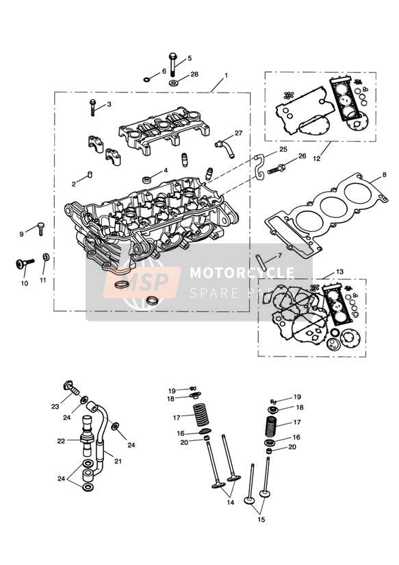 T3331041, Screw, Pan/hd, Tx, M6 X 25, Enc, Triumph, 0