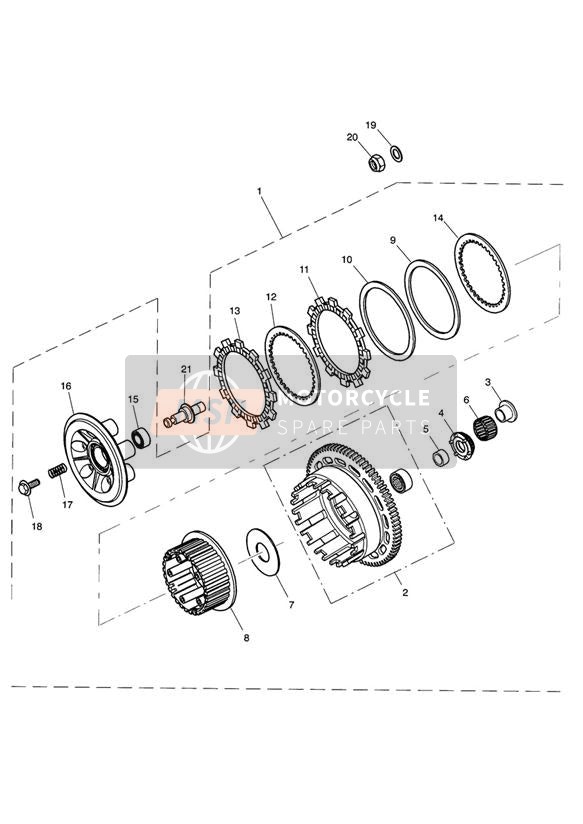 Koppeling Motor Nr. 228631