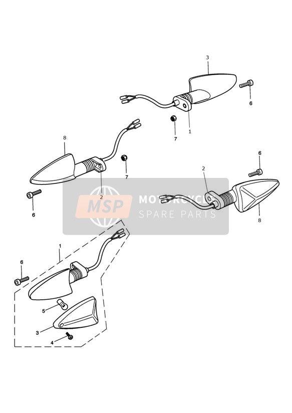 Clignotants 333179 GT