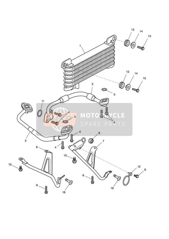 T3331625, Screw, Btn Hd, M8 X 12, Slv, Triumph, 0