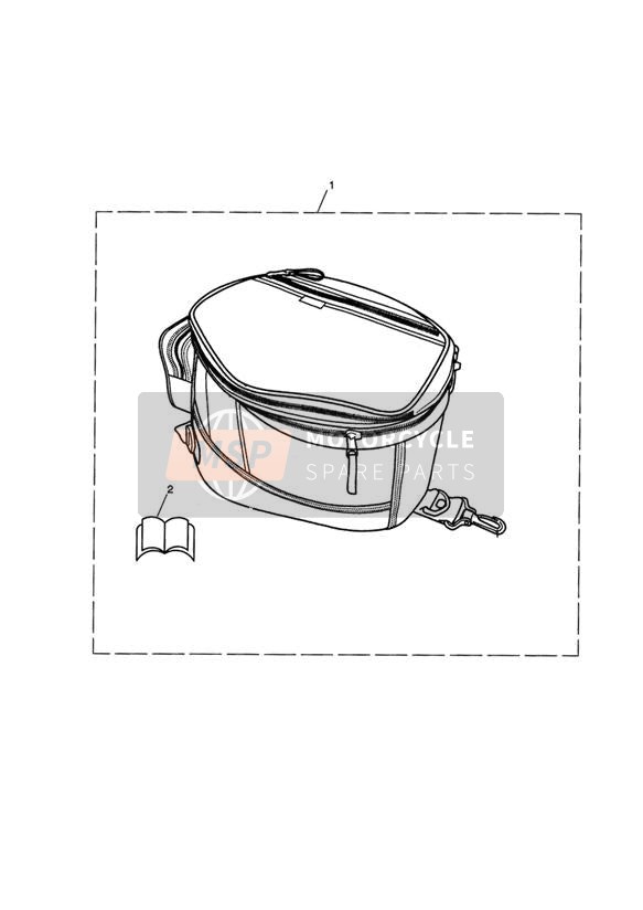 Bolsa magnética para depósito 2030L
