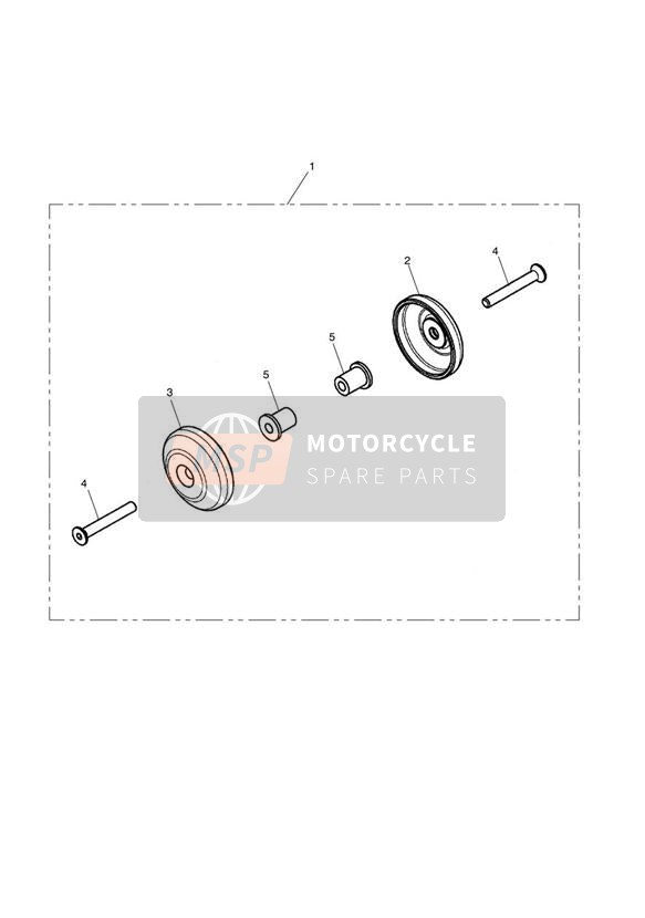 Zwenkarm Scharnierkap Kit Zilver