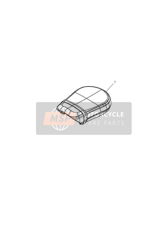 Asiento de pasajero de viaje largo GT 455548