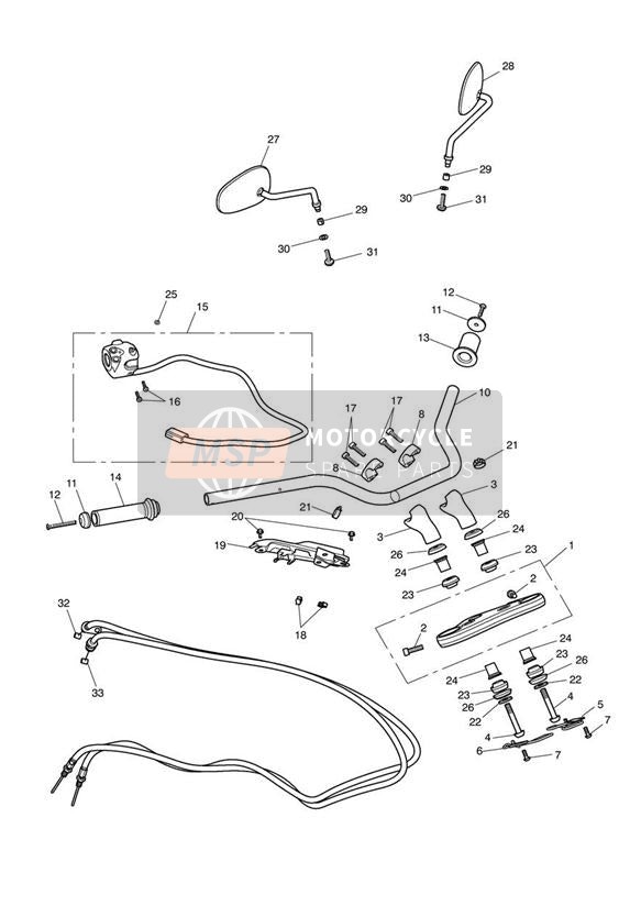 T2046701, Switch Set, Rh, Triumph, 0