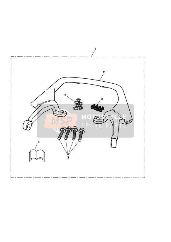 T3205653, Bolt, Hhf, Lghtd, M8 X 30, Slv, Triumph, 2