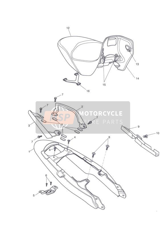 T2307368, Rubber Foot, Seat, Triumph, 0