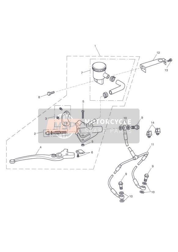 T3700233, Klem, Remslang, Triumph, 1