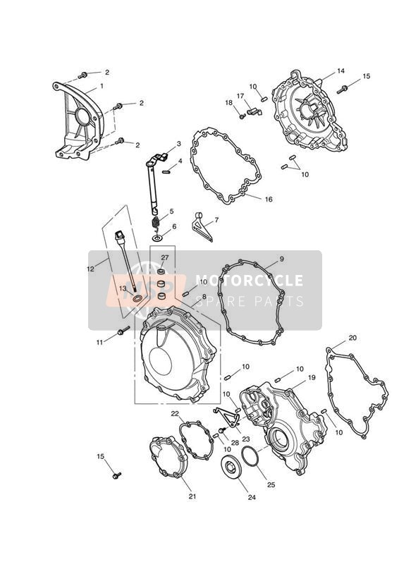 T3700157, Clip, Cable Guide, Triumph, 1