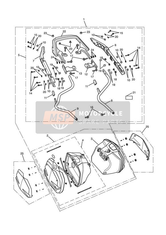 T3205067, Bolt, Hhf, Lghtd, M6 X 25, Slv, Triumph, 0