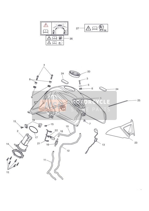 T2400074, Roll Over Valve, Triumph, 1