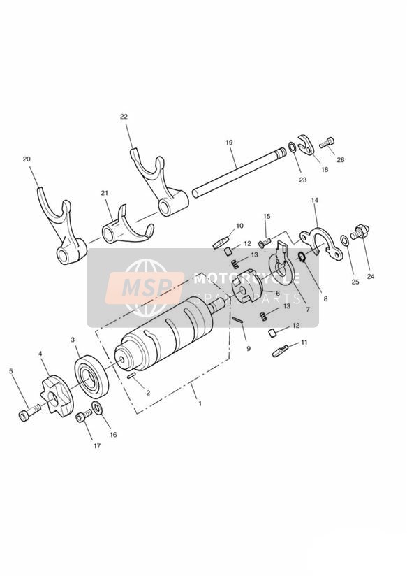 T3332704, Screw, Torx, M6 X 14, Triumph, 2