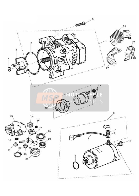T3350300, Nut, M6 X 1.0, Slv, Triumph, 0