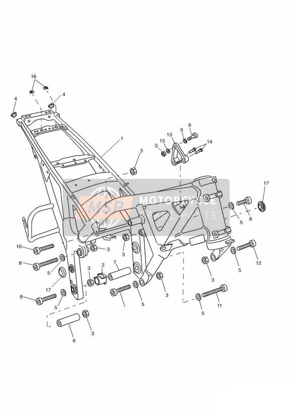 T3350234, Locknut, Flgd, M12 X 1.25, Triumph, 1