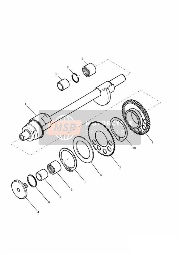 T1200095, Gear, Primary Balancer B/lash, Triumph, 1