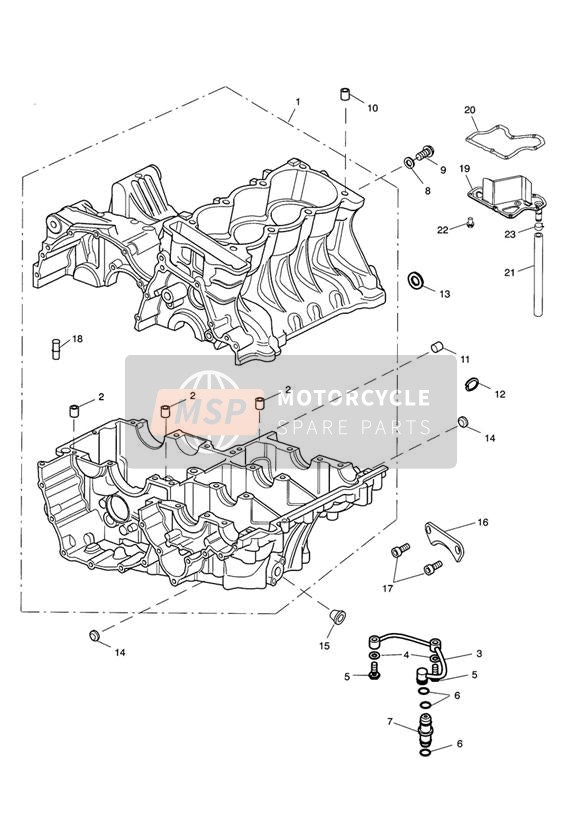 T1160268, Spigot, Od 14.0mm, Triumph, 1