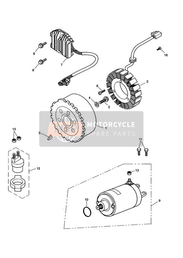 T3200190, Bolt, Rhhf, M6 X 25, Slv, Triumph, 0