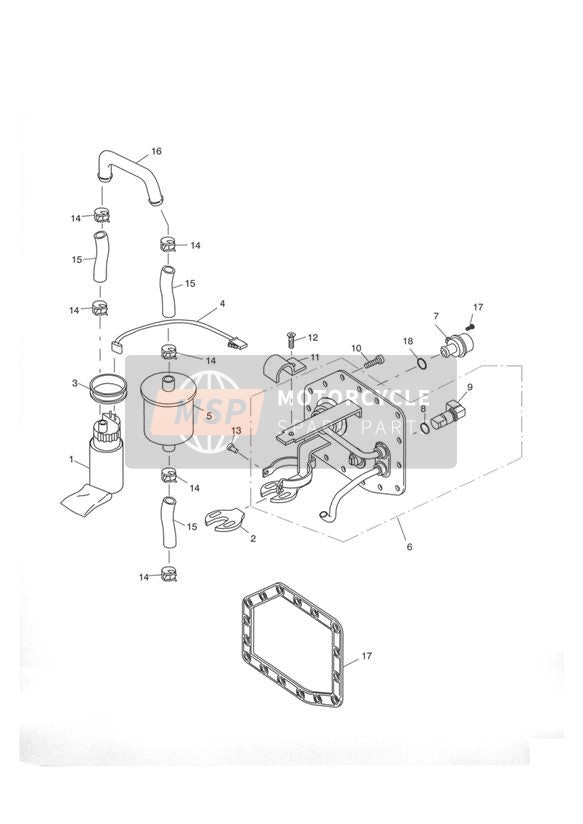 T3332130, Bolt, H/hd, M4 X 16, Slv, Triumph, 2