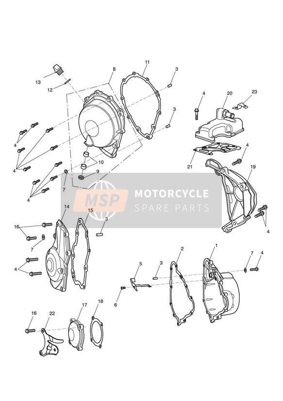 T3051055, Screw, Cap/hd, M5 X 10, Slv, Enc, Triumph, 0