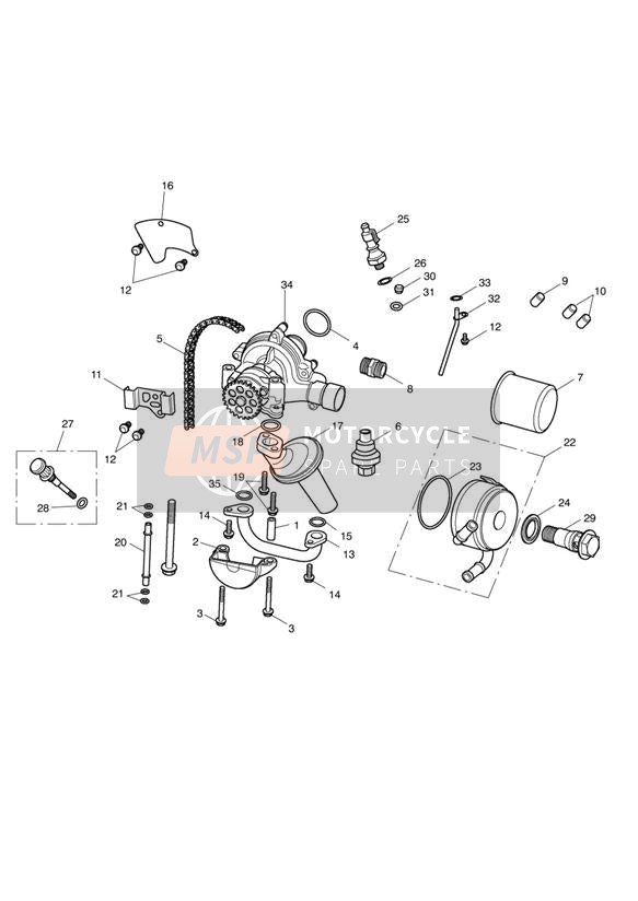 T1210158, Heat Exchanger Bolt, Triumph, 0