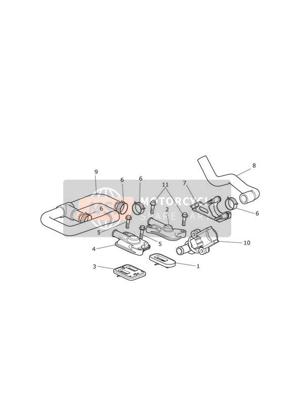 T3700051, Hose Clip, Dia 18.1-20 X 8mm, Triumph, 2
