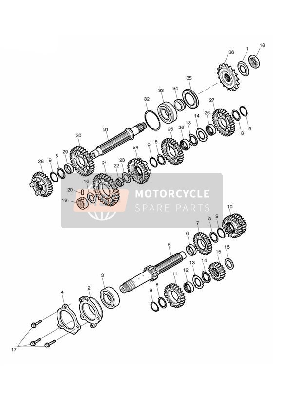 T3205065, Bolt, Hhf, Lghtd, M6 X 20, Enc, Triumph, 1