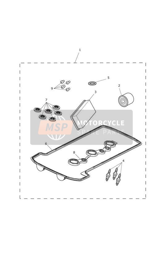 Kit d'entretien moteur