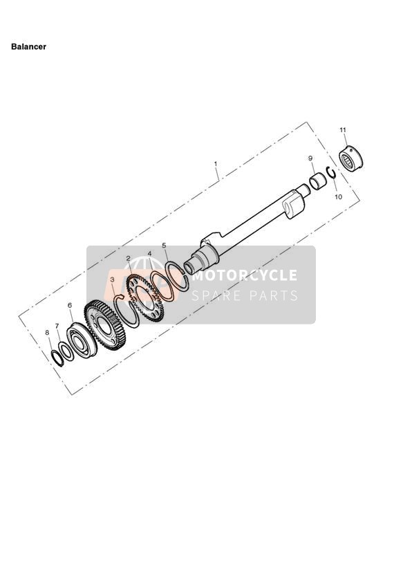 T1201526, Spring, Primary Bal, B/lash, Triumph, 1
