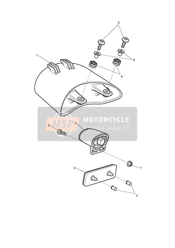 T3202303, Bolt, Rhhf, M6 X 28, Slv, Triumph, 2