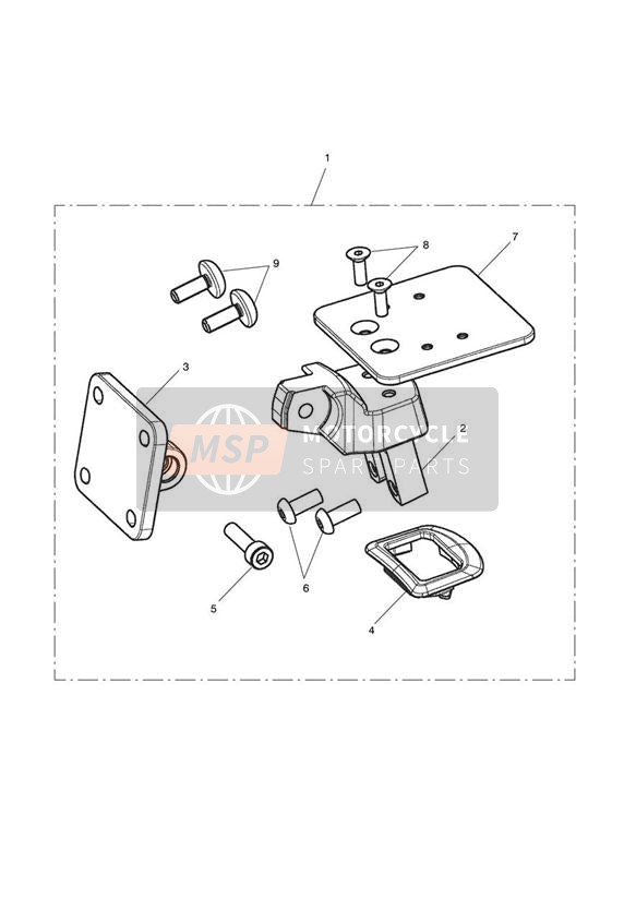 Kit de montage GPS US