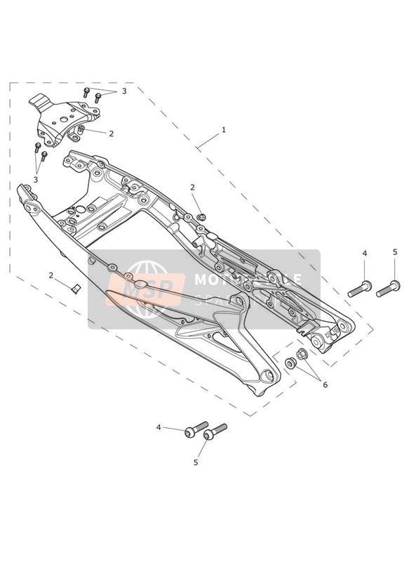 Subchasis trasero y accesorios