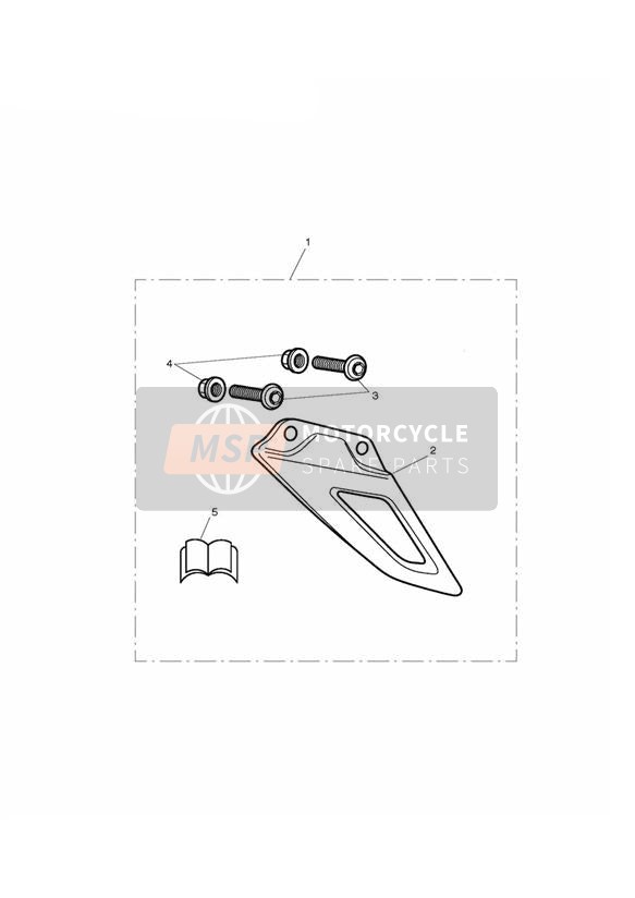 T3331062, Bolt, But/hd, M5 X 16, Shld, Slv, Triumph, 0