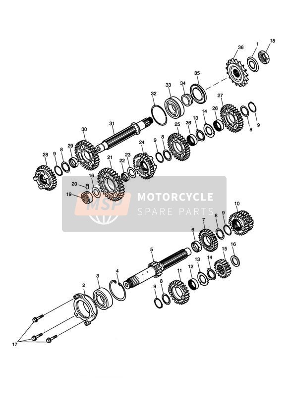 Transmissie Gt Eng Nr. 330118