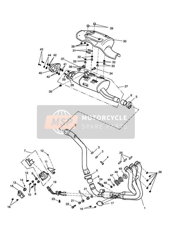 T3350004, Locknut, Flanged, M8 X 1.25, Triumph, 2