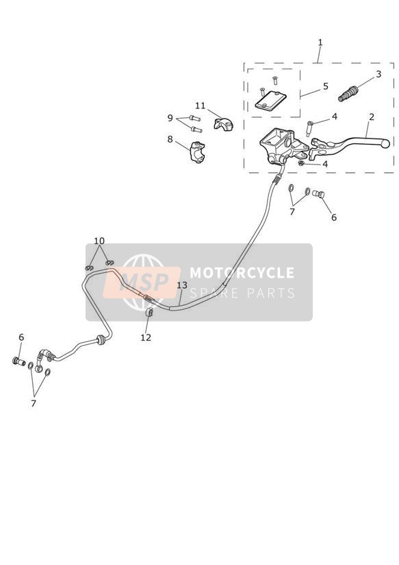 T3700108, Clip, Cable, 14.3 X 10, Triumph, 2