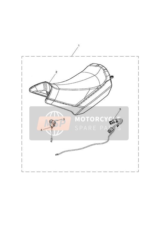 Seat Rider Heated Kit