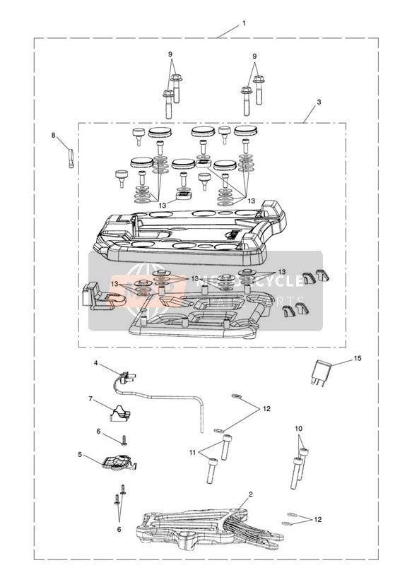 T2351245, Moulding, Terminal Support Sc, Triumph, 2