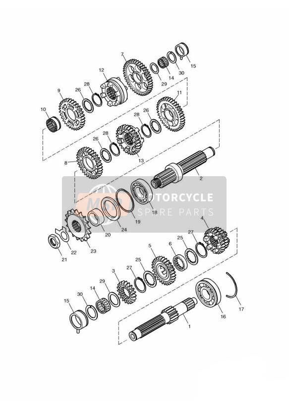 Transmission Moteur No 179828