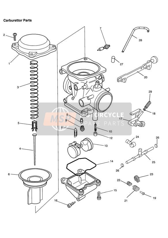 Pièces de carburateur