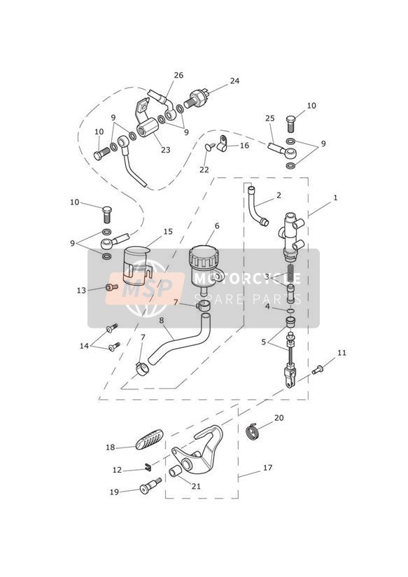 T3331650, Bolt, Shld, M10, Triumph, 1
