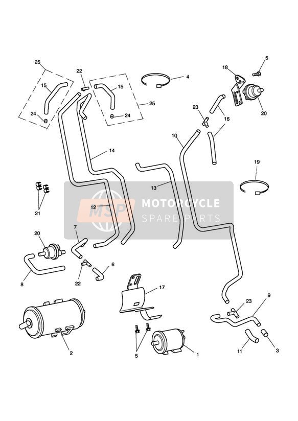 T3700016, Cable Tie, 370 Long, Triumph, 1